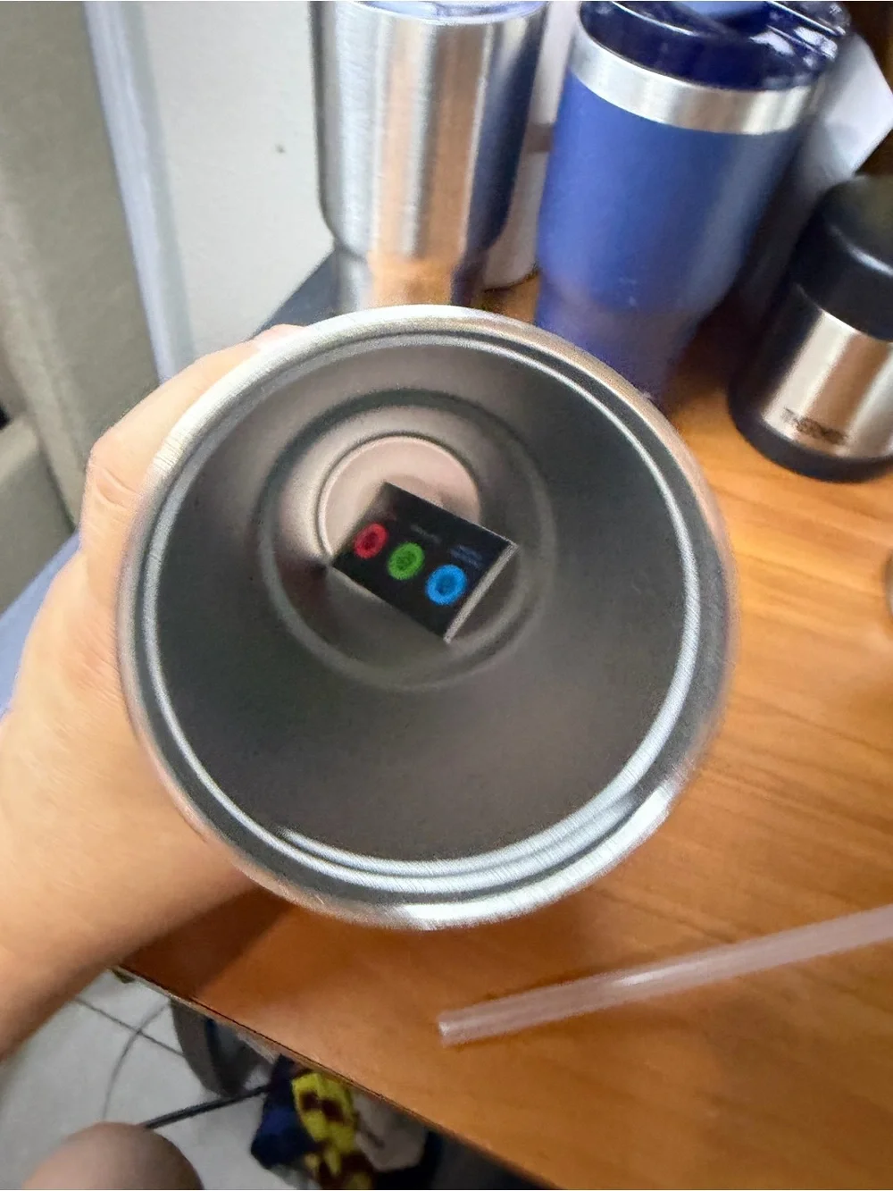 Black Insulated Travel Tumbler